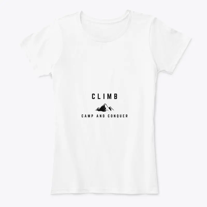 CLIMB,CAMP AND CONQUER